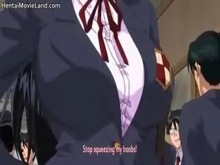 Lubieżny anime kolegium cuties ssanie penis part3