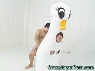 Japonez duck adolescent facialed!
