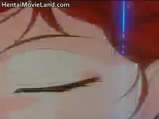 Terrific otäck rödhårig animen stunner har kul del 2