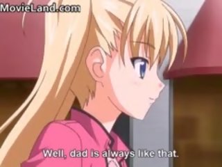 Otäck lascivious blondin stor boobed animen cookie part3